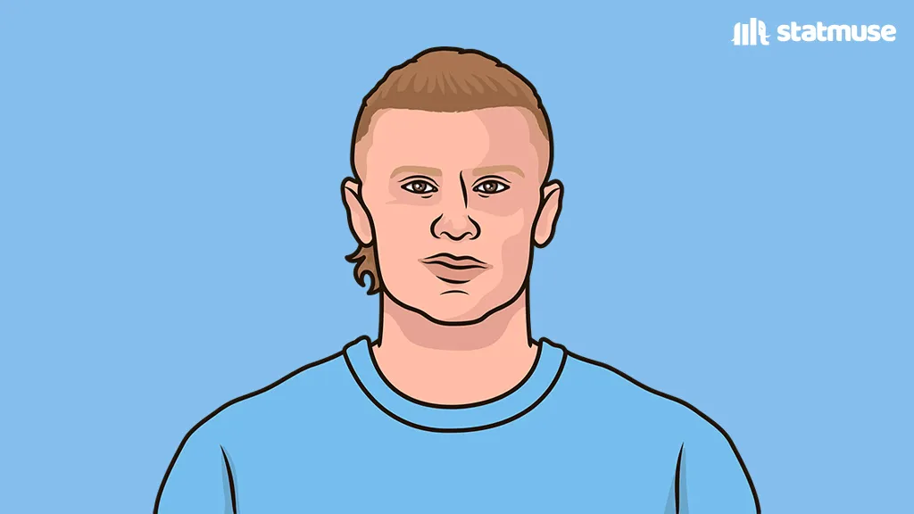 v站体育-哈兰德本赛季英超已贡献7次助攻,距离个人最好成绩仅差1次